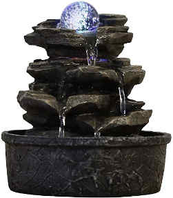 idée cadeau qui rappel le voyage la fontaine intérieure zen