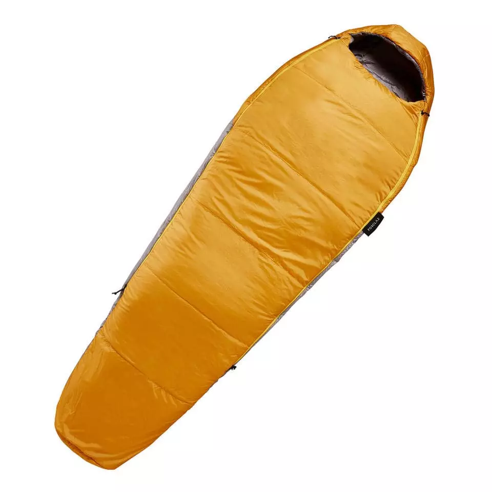 sac de couchage randonnée jaune forclaz